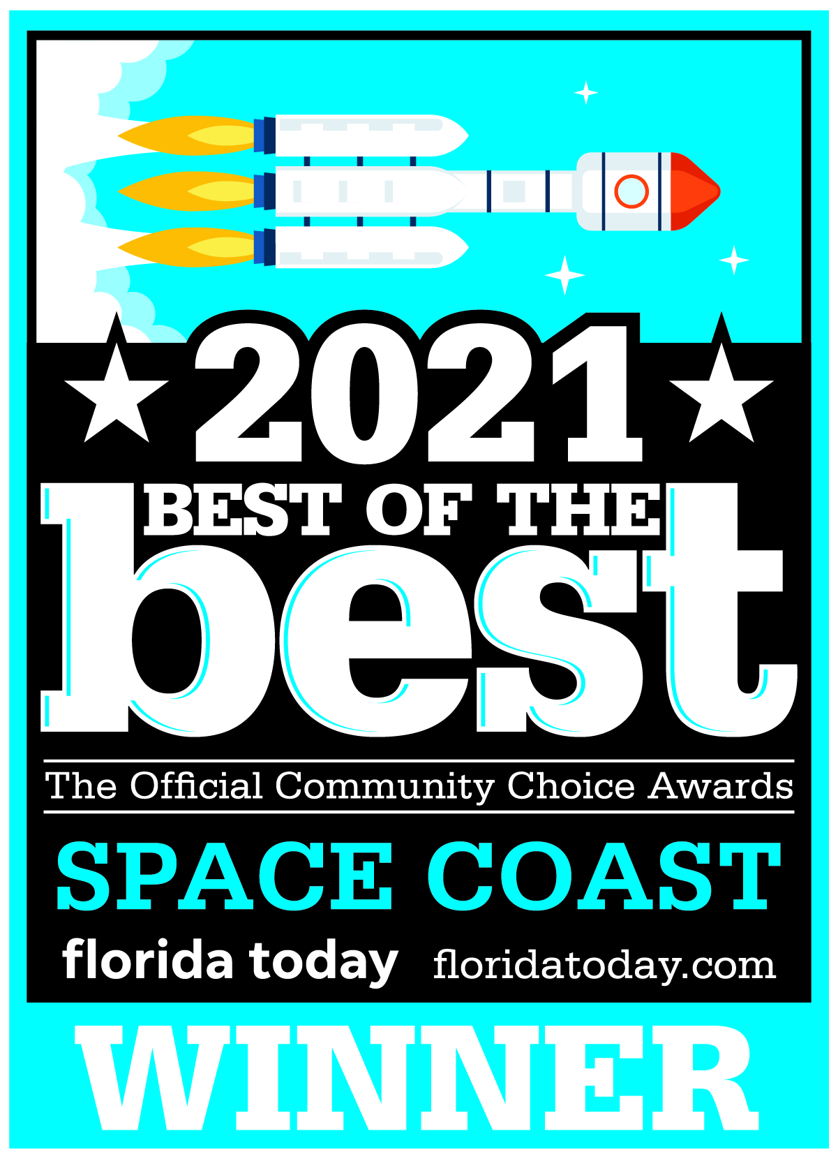 Florida Today Best of the Best Space Coast 2021 Winner