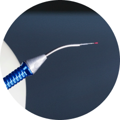 Patient treated with the Fotona dental laser