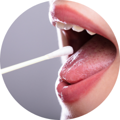 Oral DNA saliva test kit